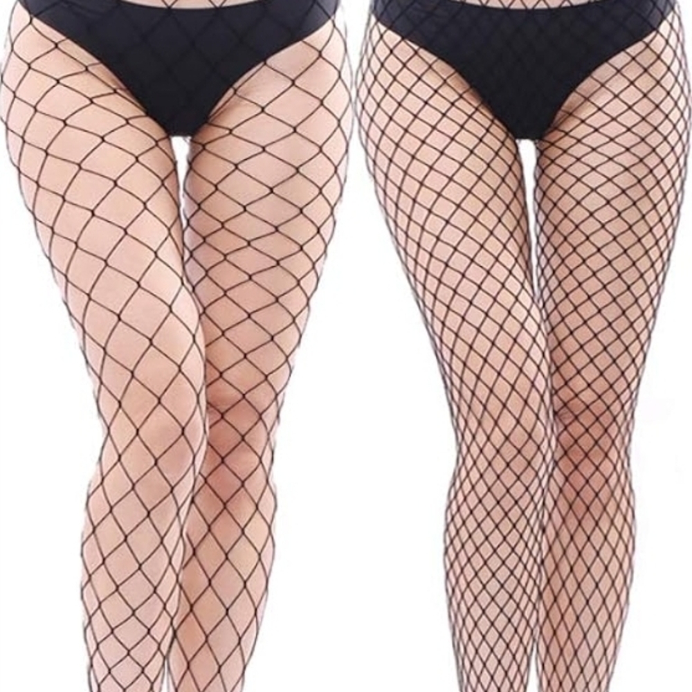 High Waist Fishnet Tights